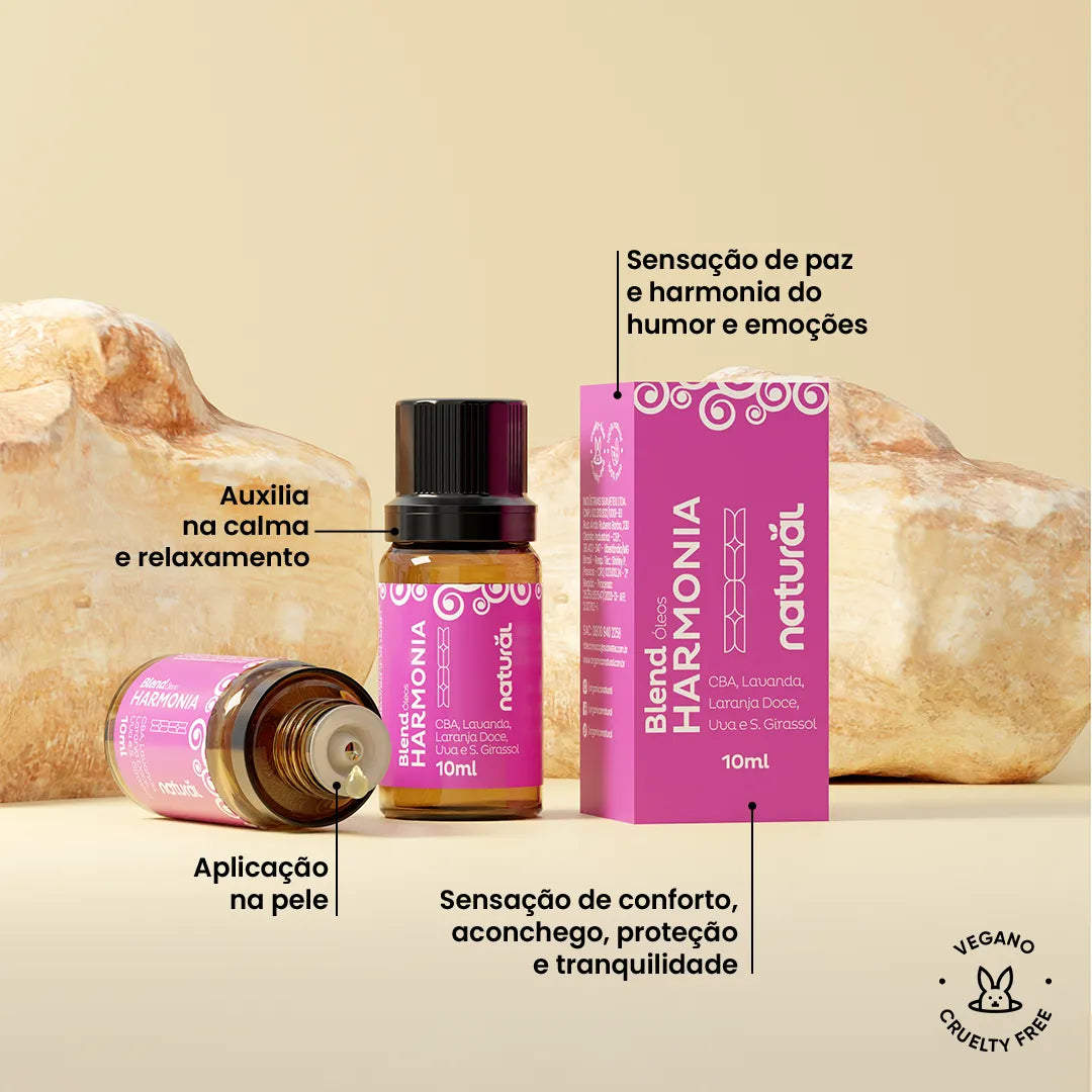 Blend de óleos Harmonia Natural 10ml