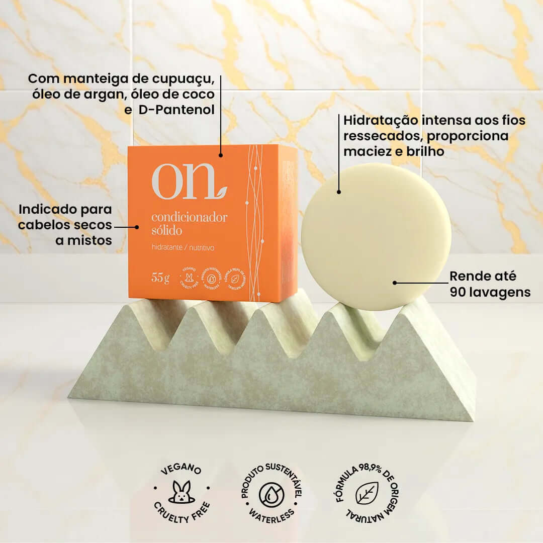 Condicionador Sólido Hidratante e Nutritivo ON 55g