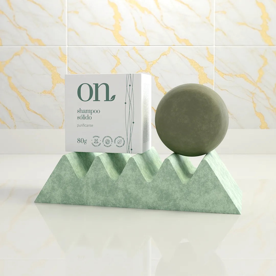 Shampoo Sólido Purificante ON 80g