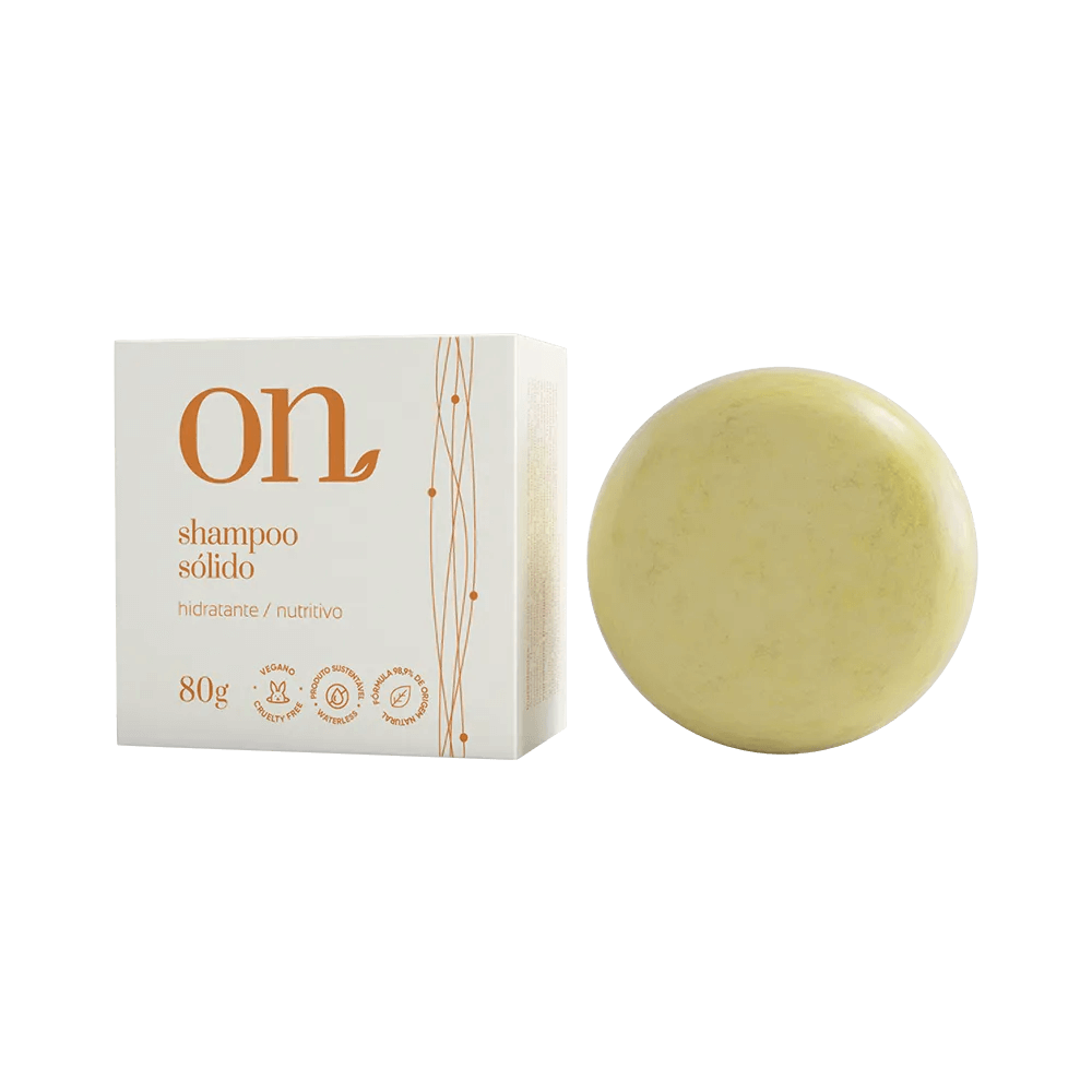 Shampoo Sólido Hidratante e Nutritivo ON 80g