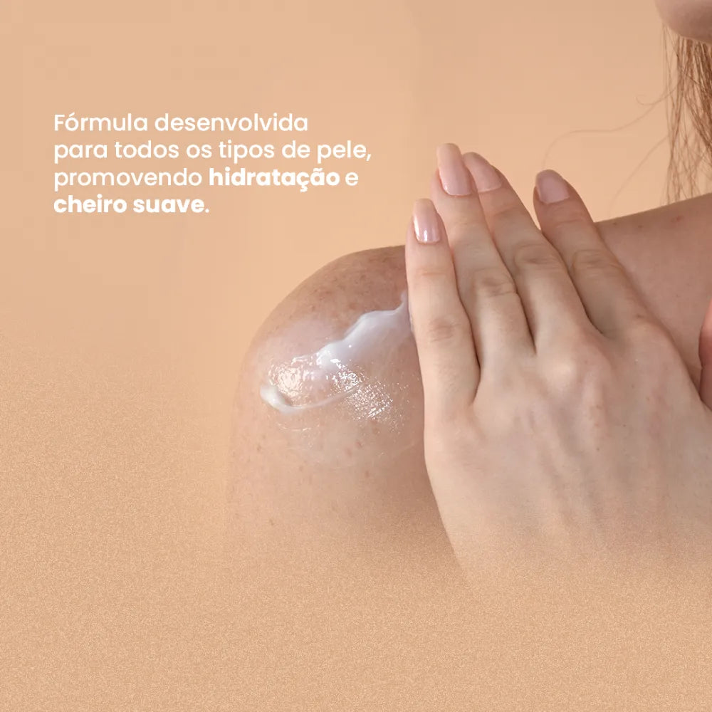 Loção Hidratante Natural com Óleo de Coco, CBA e Extrato de Romã 195g