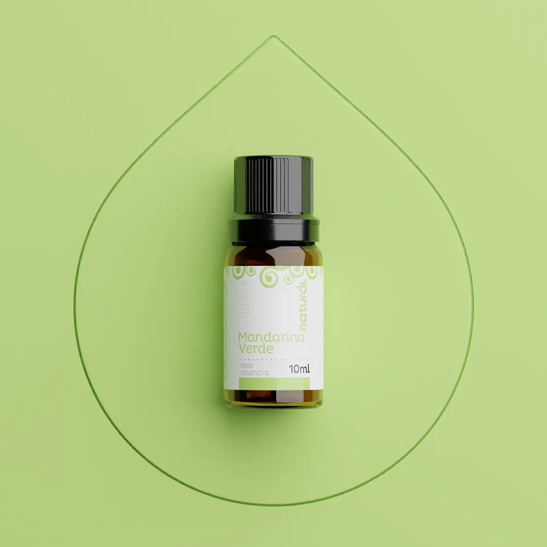 Óleo Essencial Natural de Mandarina Verde