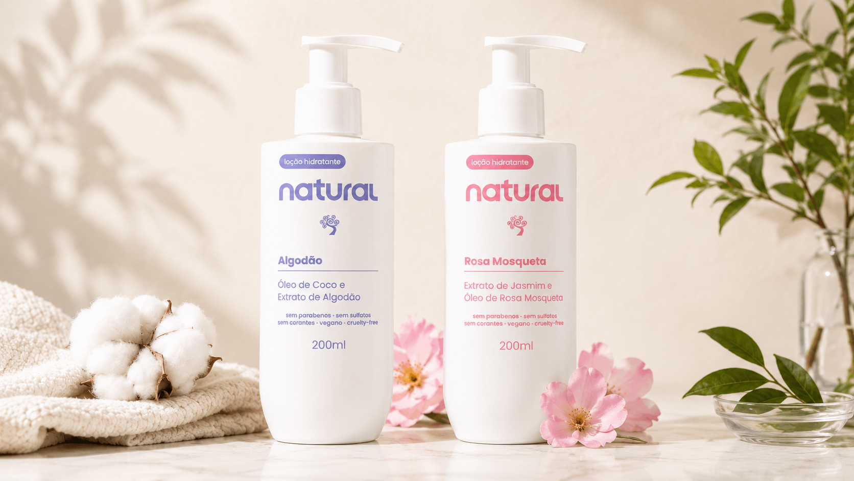 Loção Hidratante Natural: descubra qual combina com você
