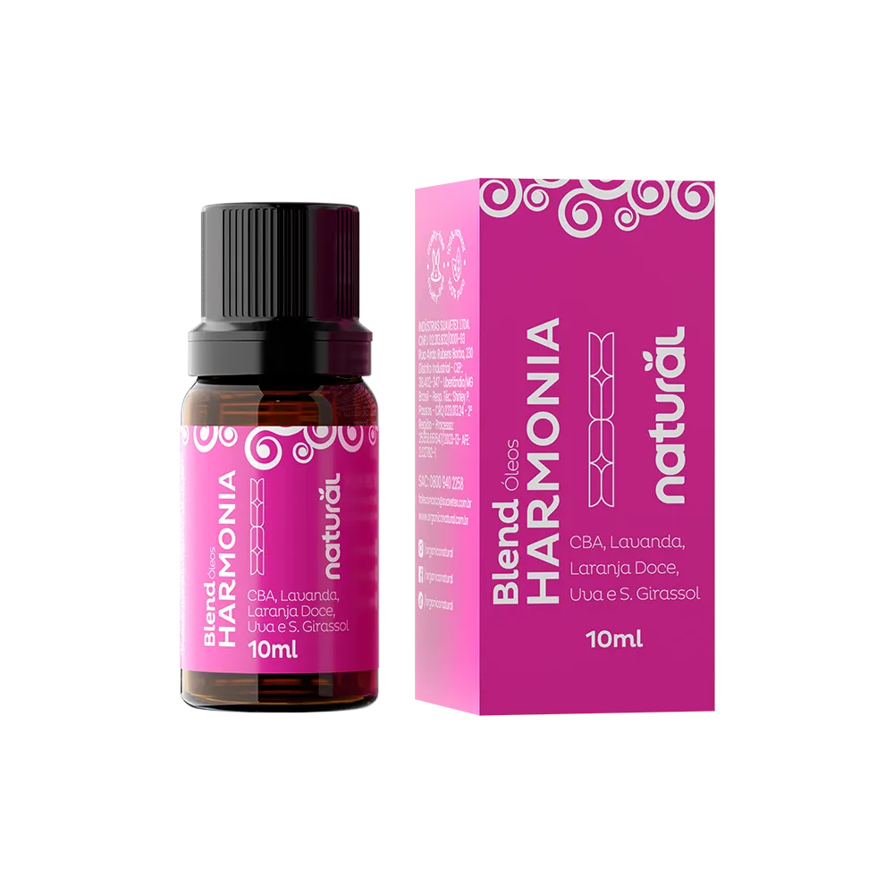 🎁 Blend de óleos Harmonia Natural 10ml (100% off)
