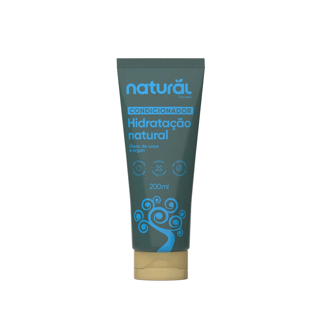 Condicionador Natural com Óleo de Coco e Argan