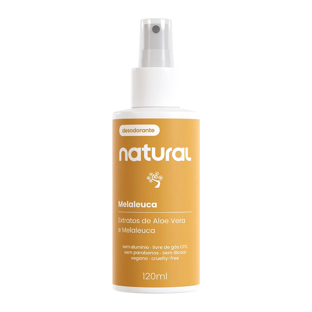 Desodorante Natural com Melaleuca e Aloe Vera 120 ml