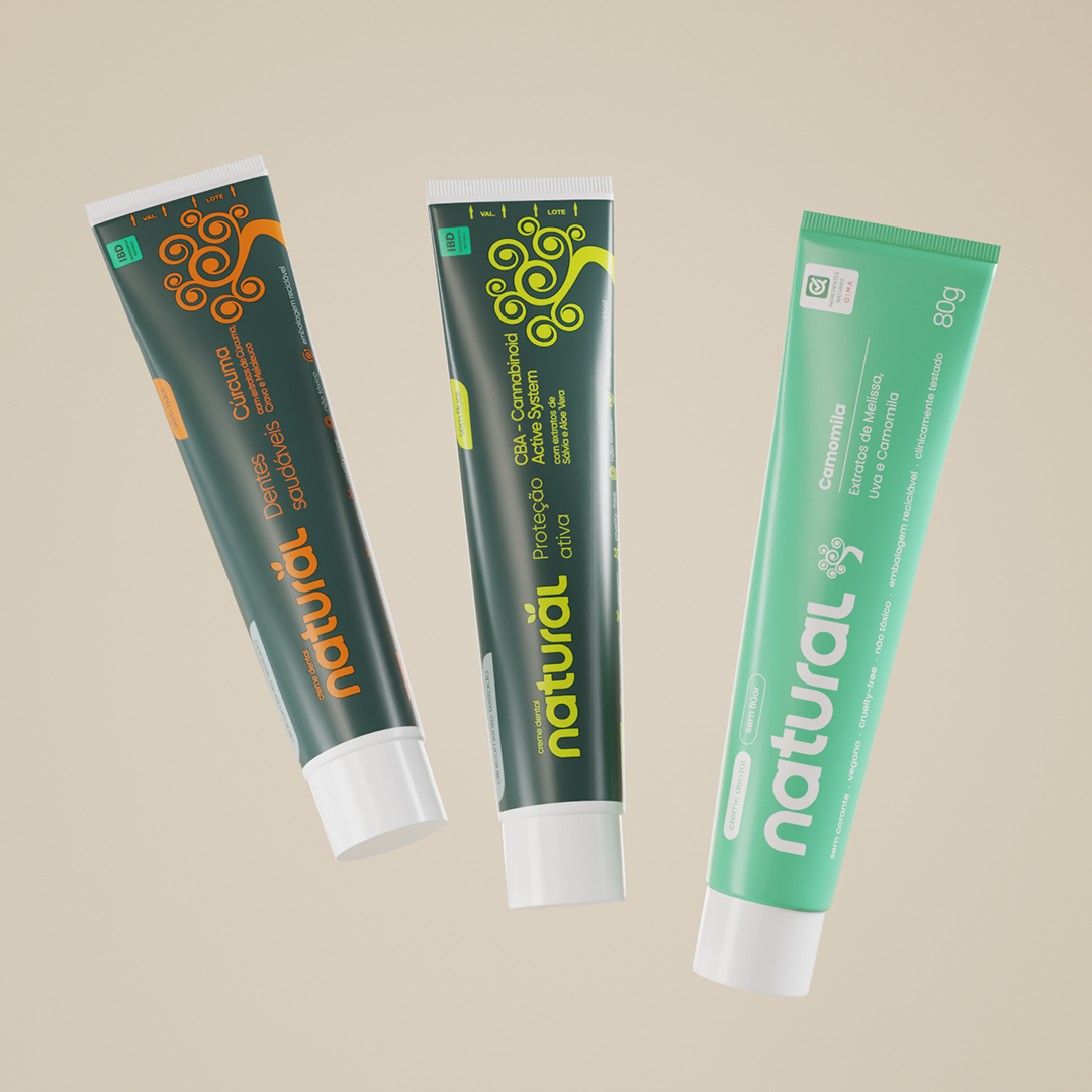Kit 3 Cremes Dentais Diversos