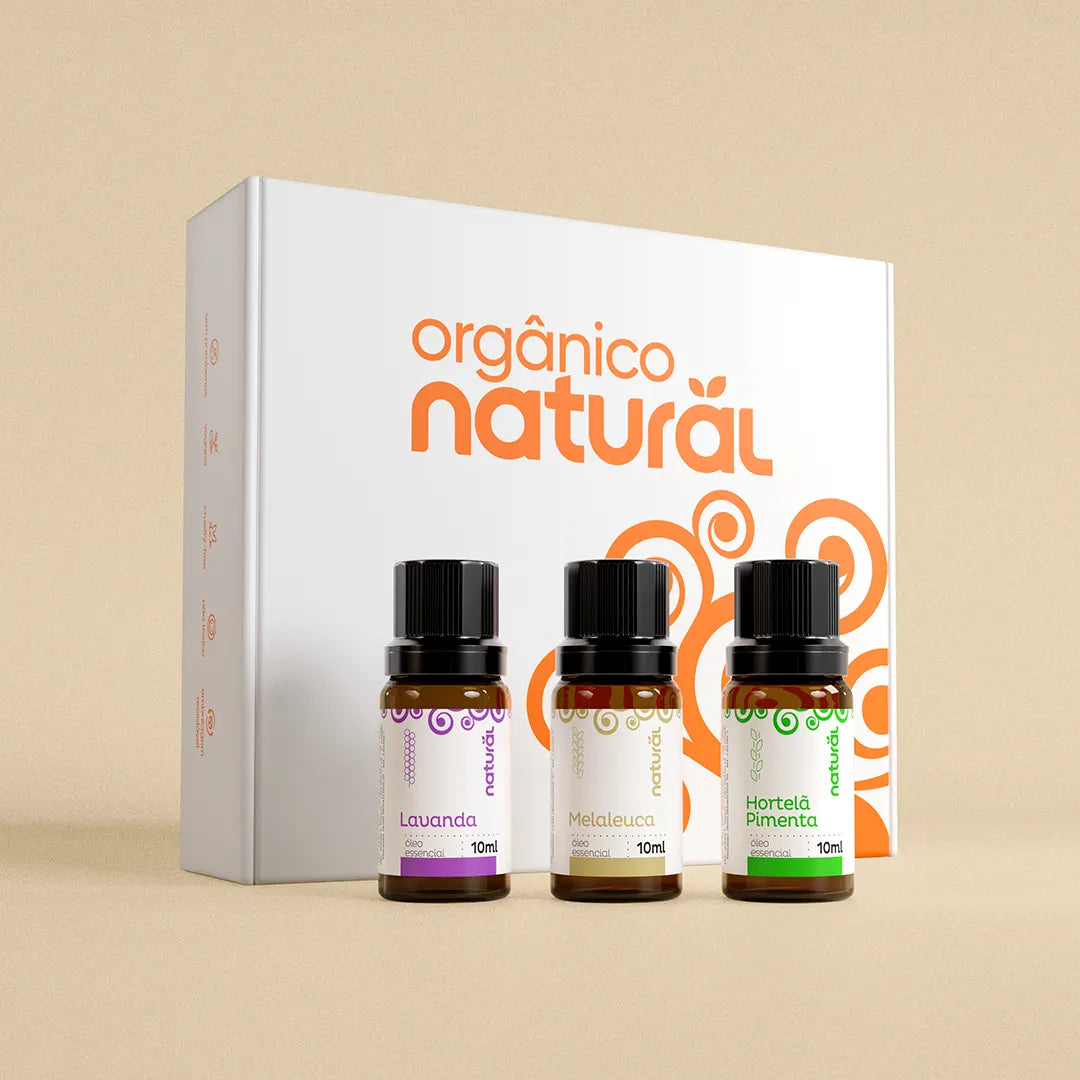 Kit Bem-Estar Óleos Essenciais 3x10ml