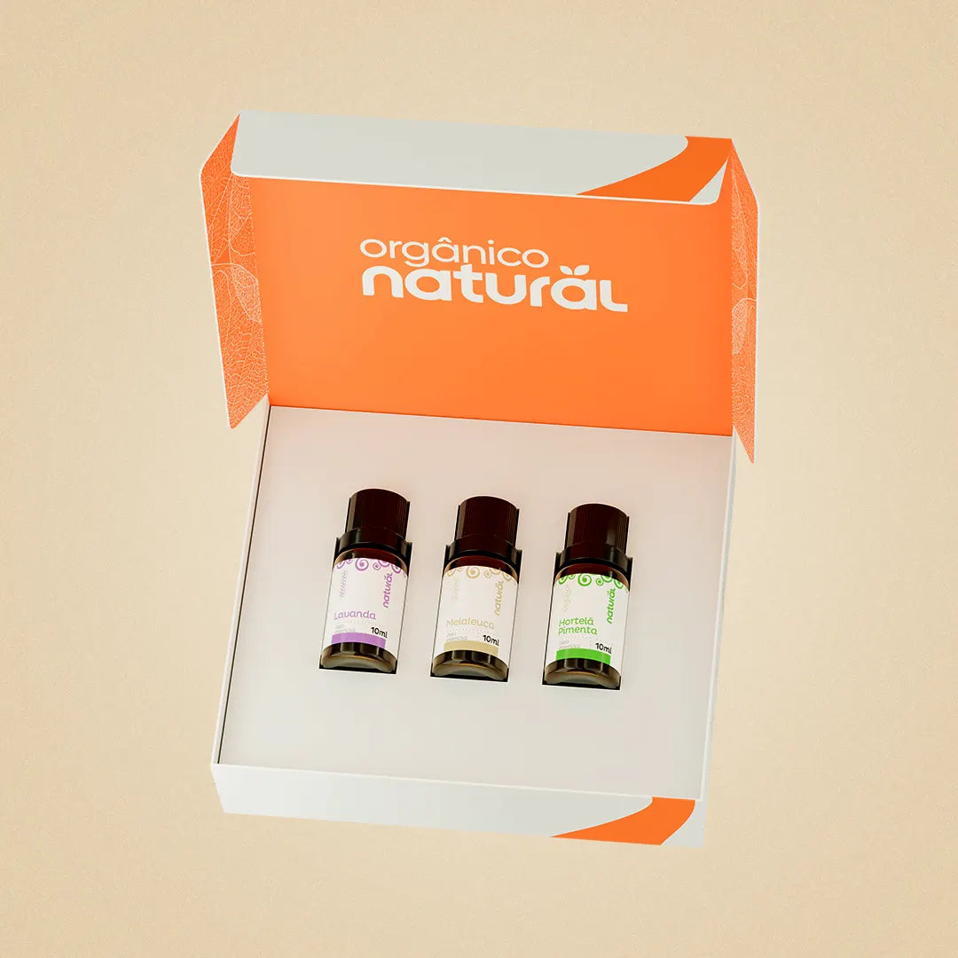 Kit Bem-Estar Óleos Essenciais 3x10ml