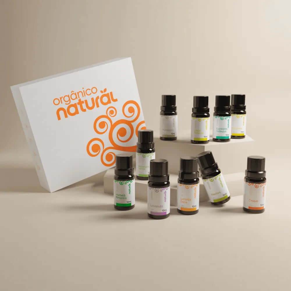 Kit de 10 Óleos Essenciais Natural