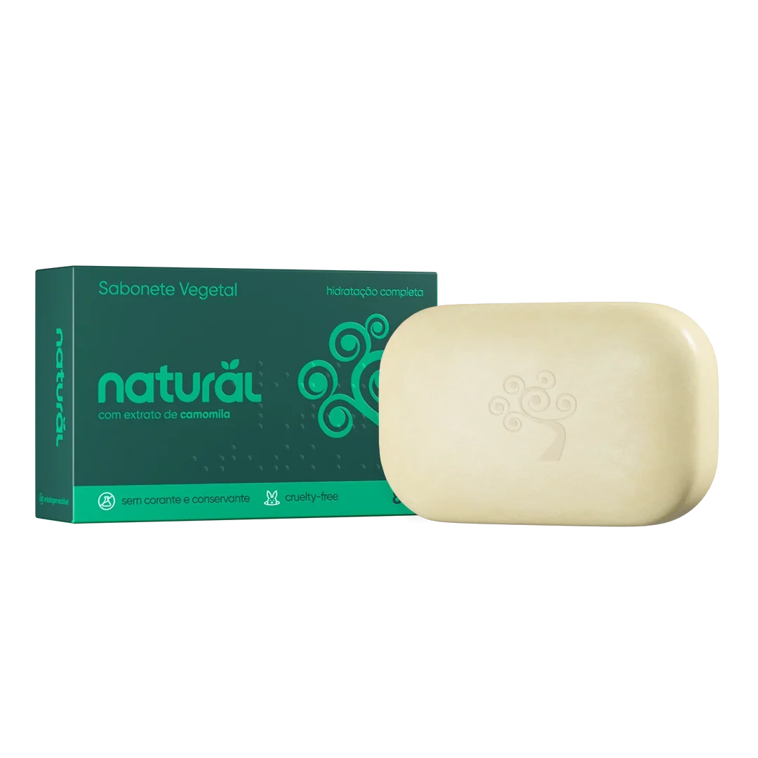 🎁 Sabonete em Barra Natural com Camomila 80 g (100% off)