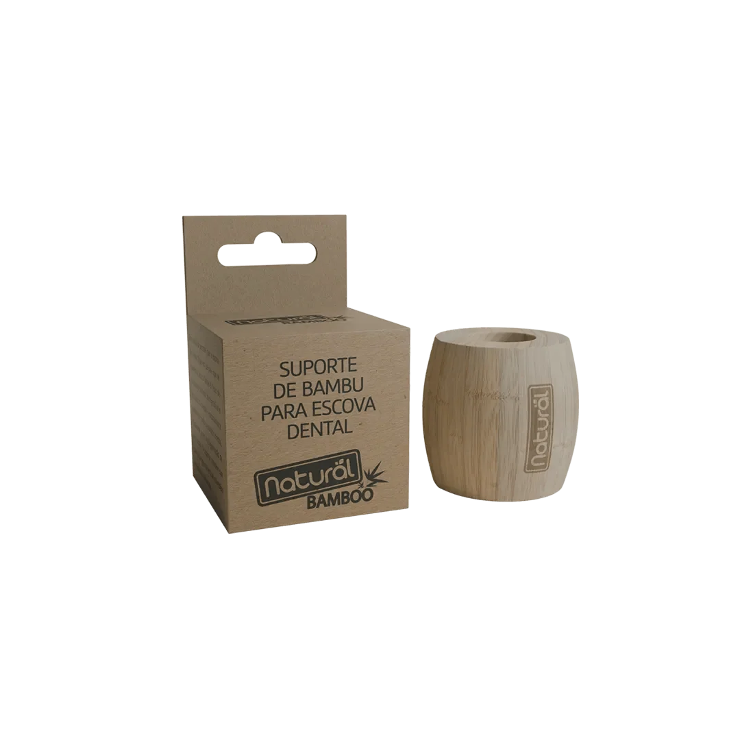 🎁 Suporte de Bambu para Escova Dental (100% off)