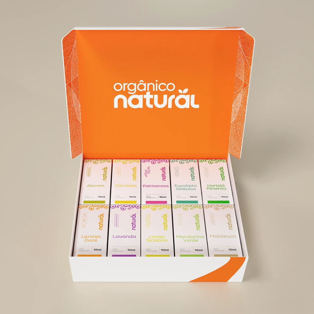 Kit de 10 Óleos Essenciais Natural